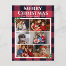 Suche nach weihnachten kariert postkarten Weihnachtskarte für foto