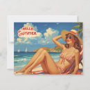 Suche nach retro frau postkarten Jede person