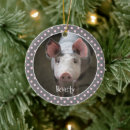 Suche nach niedliches schwein ornamente Personalisiert