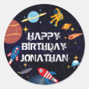 Suche nach space birthday aufkleber 1 geburtstag