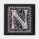 Suche nach monogramm n magnete Blume