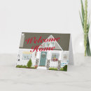 Suche nach neues haus kleine grußkarten Umzug