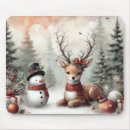 Suche nach schneebedeckter wald mousepads Weihnachten