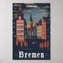 Suche nach bremen poster Vintag