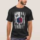 Suche nach südkoreanische flagge tshirts Halb