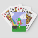 Suche nach leprechaun spielkarten Regenbogen