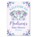 Suche nach elefant blumen poster Babydusche