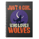 Suche nach wolf kleine notizbücher Für sie