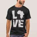 Suche nach afrika kontinent tshirts Liebe