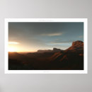 Suche nach desert landscape poster Sunset