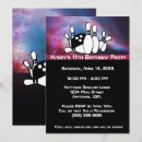 Suche nach kosmischer bowling einladungen Geburtstagsparty