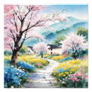 Suche nach kirschblüten aquarell poster Natur