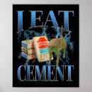 Suche nach zement poster Katze
