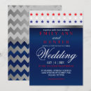 Suche nach patriotic wedding einladungen Amerikanisch