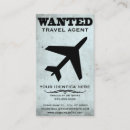 Suche nach retro reise visitenkarten Agent