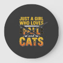 Suche nach halloween katze wanduhren Halloweendekoration