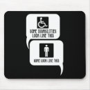Suche nach mit behinderung mousepads Bewusstsein