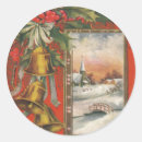 Suche nach winterszene aufkleber Vintag