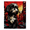 Suche nach shih tzu poster Lustig