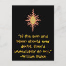 Suche nach sonne und mond postkarten Schwarz