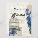 Suche nach birdcage einladungen Blau