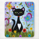 Suche nach abstrakte katze mousepads Blumen