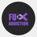 Suche nach anti drogen aufkleber Lila band