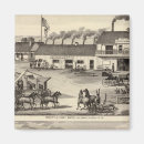 Suche nach zwei vögel magnete Lithographisch