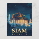 Suche nach siam postkarten Reiseplakat