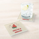 Suche nach melonen untersetzer Eine melone