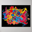 Suche nach psychedelisches poster Schwarz