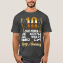 Suche nach verheiratet für 10 jahre tshirts Lustig