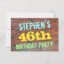 Suche nach 46 geburtstag einladungen Geburtstagsparty