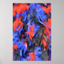 Suche nach blaue federn poster Muster