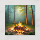 Suche nach lagerfeuer visitenkarten Camping