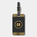 Suche nach schwarzes leder gepäckanhänger Monogramm