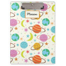 Suche nach planeten klemmbrett Personalisiert