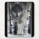 Suche nach wolf im schnee mousepads Tierwelt
