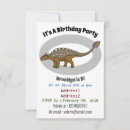 Suche nach paläontologie einladungen Dinosaurier