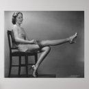 Suche nach frau im schwarzen poster Volle länge