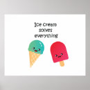 Suche nach kawaii eis poster Eiscreme