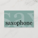 Suche nach saxophone visitenkarten Band