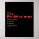 Suche nach feminine poster Weiblich
