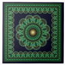 Suche nach grüne mandala fliesen Fraktal