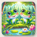 Suche nach frosch cartoon untersetzer Für kinder