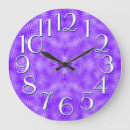 Suche nach flieder wanduhren Lila muster