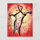 Suche nach mann und frau tanzen postkarten Paar