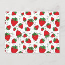 Suche nach erdbeermuster postkarten Erdbeere