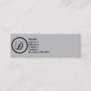 Suche nach monogramm d visitenkarten Buchstabe