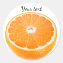 Suche nach orange scheibe aufkleber Obst